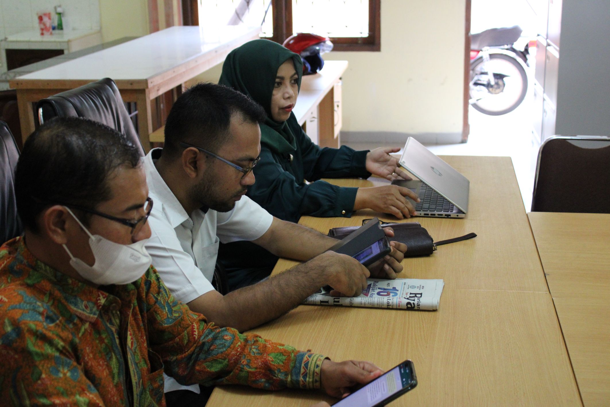 Penyusunan Laporan Komprehensif 2020, Marzalita : Laporan Komprehensif Tahun Ini Kita Berharap Lebih Baik Dari Pada Tahun Sebelumnya