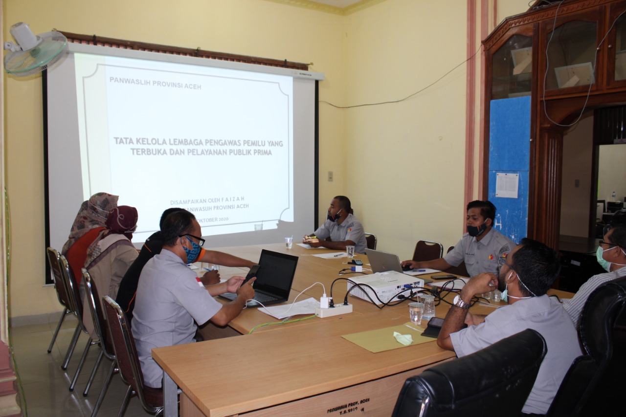 Bimbingan Teknis Penyusunan Standar Operasional Prosedur (SOP) Bagi Lembaga Pengawas Pemilu