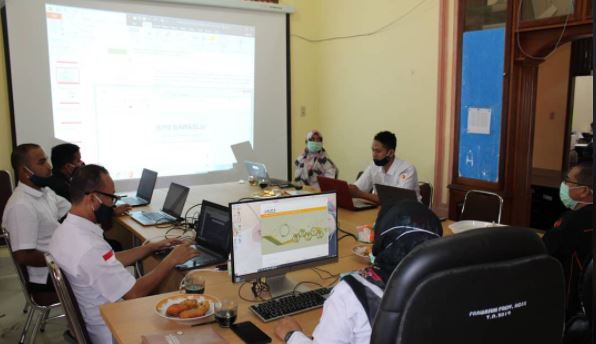 Sosialisasi Penggunaan SIPS (Sistem Informasi Penyelesaian Sengketa) untuk Jajaran Sekretariat Panwaslih Kabupaten Aceh Barat