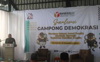 Partisipasi Aktif Masyarakat: Kunci Keberhasilan Gampong Demokrasi di Aceh Barat